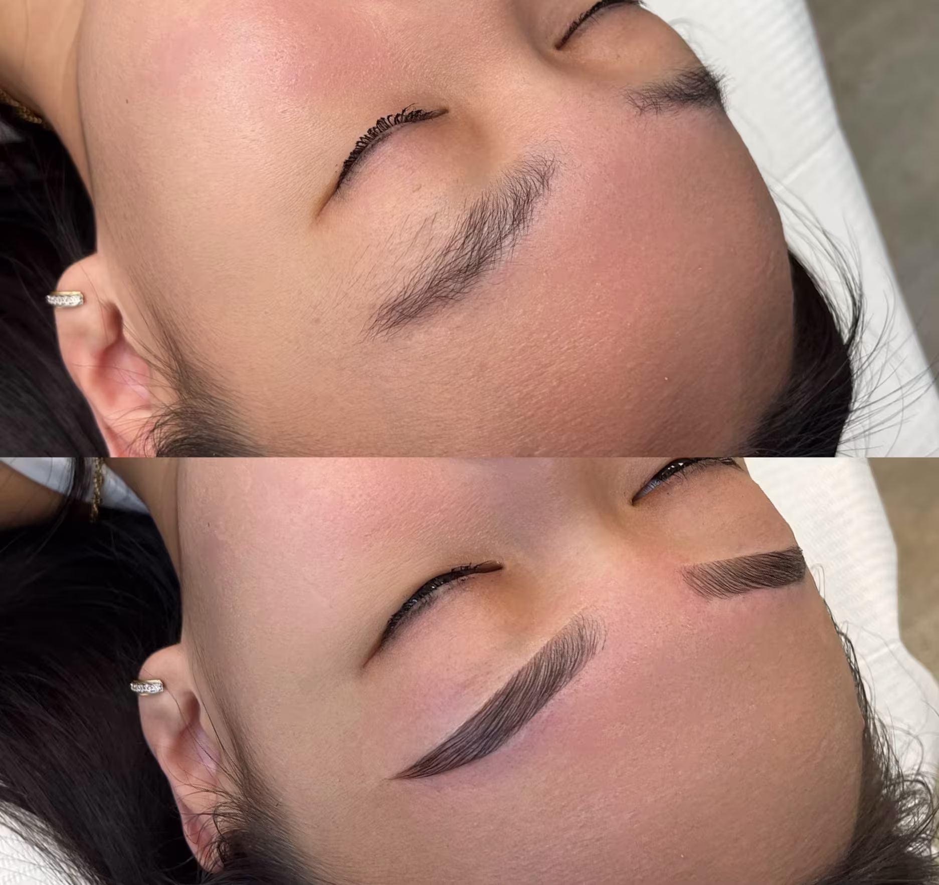 Deluxe brows treatment results at Browhaus Sydney