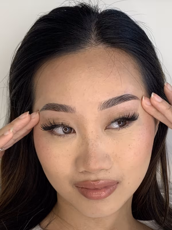 Deluxe Brows - Before and after result